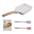thumbnail image 2 of Sartén Tamagoyaki Sartén para Tortilla Japonesa Antiadherente Rollo de Huevo Anti Escaldado Desmontable para Estufa Accesorios de Cocina B, 2 of 5