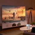 thumbnail image 4 of Projector 4K Supported 200" Display WiFi 6 Bluetooth 5.0 Auto Correction | Portable Movie Projector For Home & Gaming, 4 of 7