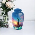 thumbnail image 5 of Liberty Keepsake Urn, Urns For Human Ashes Adult Man, Mini Urns For Human Ashes, Adult Urns For Human Ash Women, Size 10 Inch 1pcs & 3 Inch 4pcs, 5 of 5