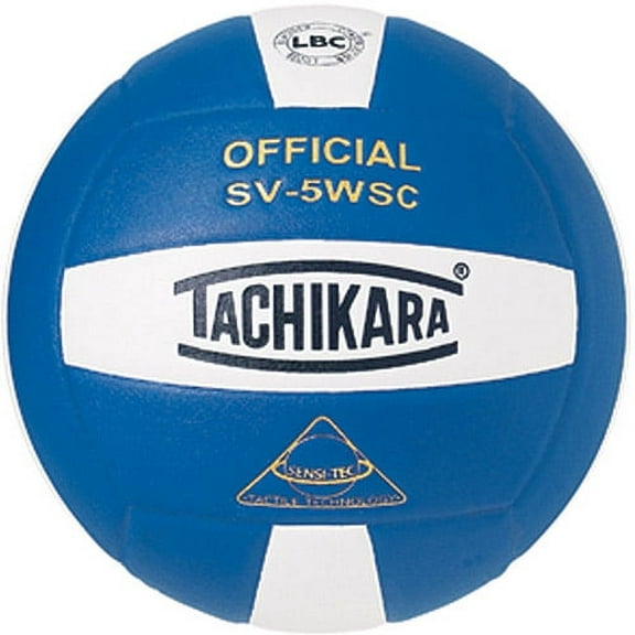 Tachikara Volleyball - blue and white