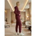 thumbnail image 4 of Conjunto Mujer 2 Piezas Sudadera y Pants Jogger Suave Invierno, 4 of 5