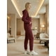 thumbnail image 4 of Conjunto Mujer 2 Piezas Sudadera y Pants Jogger Suave Invierno, 4 of 5