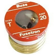 Bussmann Fuses T-20 20A Time Delay T Plug Fuse