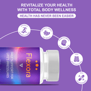 Flexora Joint Health Support, Flex Ora Supplement (60 Capsules)