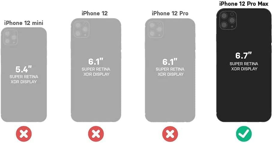 Otterbox Commuter Series Case for iPhone 12 PRO MAX ONLY Non-Retail Packaging - Ballet Way