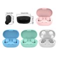 thumbnail image 4 of Inteprter 1 par de auriculares inalámbricos con carga USB, reutilizables, compatibles con Bluetooth, 5,0 EDR, 10m, auriculares intrauditivos Cables de audio/vídeo Negro, 4 of 6