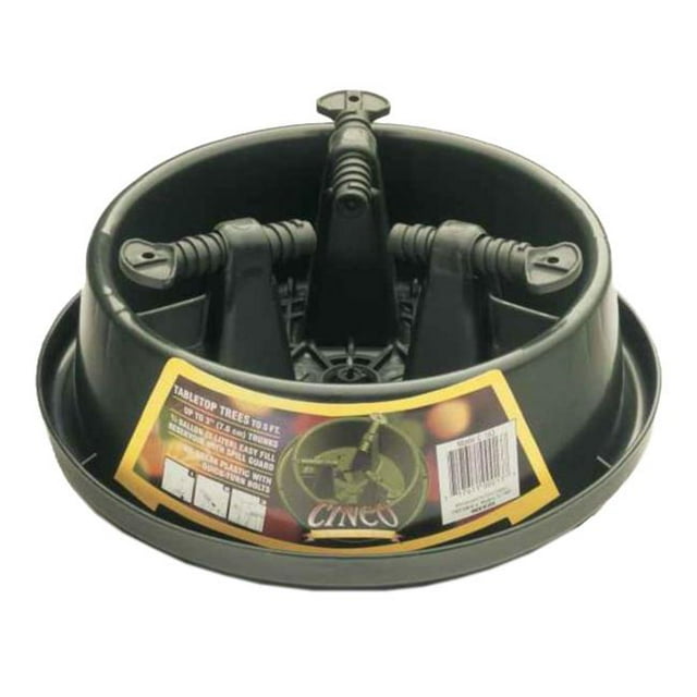 Cinco Plastics C-163 5 ft. Tabletop Christmas Tree Stand - Case of 12