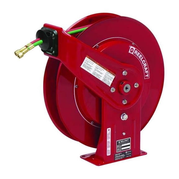 Reelcraft Welding Hose Reel,1/4" ID,60 ft,T Grade TW7460 OLPT