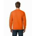 thumbnail image 2 of Gildan Heavy Blend Safety Sweatshirt for Men, Crewneck Pullover, Hi Vis Fleece, Safety Orange, 3XL, 2 of 5