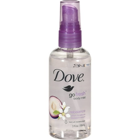 Dove Go Fresh Rebalance Plum & Sakura Blossom Body Mist, 3 fl oz - Walmart.com