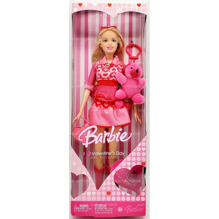 I Love Valentine's Day Barbie Doll 2006 Mattel J9191