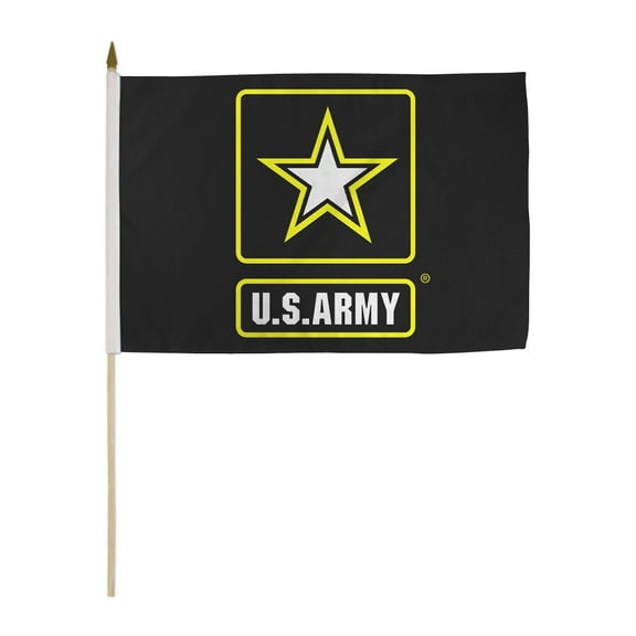 US Army (Star) 12x18in Stick Flag