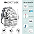 thumbnail image 6 of Functional Cactus Themed School Bag with Dedicated Laptop Section: Organized for College Students and Working Professionals, a Thoughtful Gift for Anyone Needing a New Backpack for Daily Use, 6 of 6
