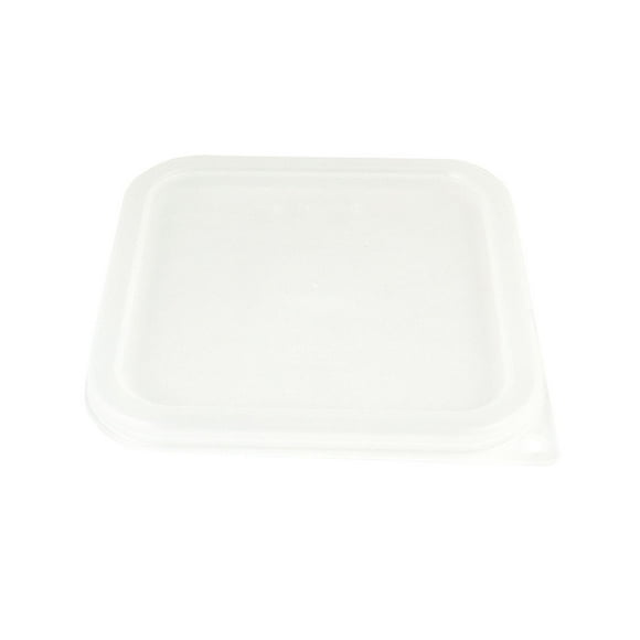 Cambro SFC2SCPP190 CamSquare® Cover, for 2 & 4 qt Clear Containers, Translucent- Case of 6