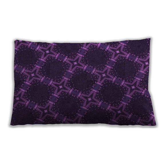 Ahgly Company Indoor Rectangular Contemporary Lumbar Throw Pillow, 13 inch by 19 inch