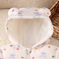 thumbnail image 3 of Enyan Baby Winter Puffer Jacket Toddler Boys Girls Bear Ears Hooded Zipper Up Outerwear Coats, 3 of 8
