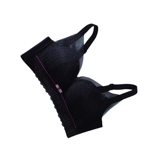 Qarigey Sujetadores de encaje de moda para mujer, Bralette cómodo, lencería acolchada, cuello sin costuras, sujetador inalámbrico Sexy, ropa Type2 NO2
