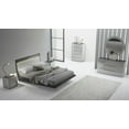 thumbnail image 2 of K-Living Asher Grey Lacquer Finish Queen-Size Bed with PU Padded Headboard and One-Touch LED Light, 2 of 3