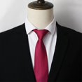 thumbnail image 2 of Corbata flaca para hombre Corbata formal Corbata de seda tejida jacquard texturizada ajustable para ocasiones formales Fiestas de boda B009, 2 of 5