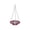 C, variant on USB Hanging Bird Bath Fountain, Elegant Outdoor Metal Birdbath with Electric Pump, Weatherproof Rustproof Decorative Basin for Hummingbird, Small Gardens Patios Balconies Yard Pathway Lawn
