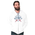 thumbnail image 5 of Fishing American Pride Fisherman Joke Zip Up Hoodie Men's Women's Brisco Brands M, 5 of 6