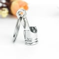 thumbnail image 2 of SHISUYAN Engine Piston Keyring Metal Car Keychain Purse Bag Pendant Creative Gift Party Favor (Silver), 2 of 8