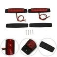 thumbnail image 1 of 2pcs 6-LED Red Sealed Turn Brake Stop Tail Light for Truck Trailer RV Boat, 1 of 6