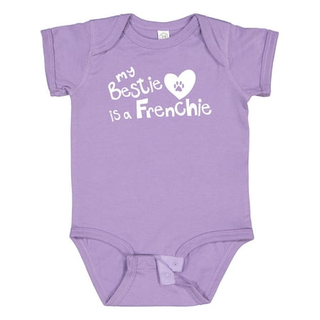 

Inktastic Bestie Frenchie Gift Baby Boy or Baby Girl Bodysuit