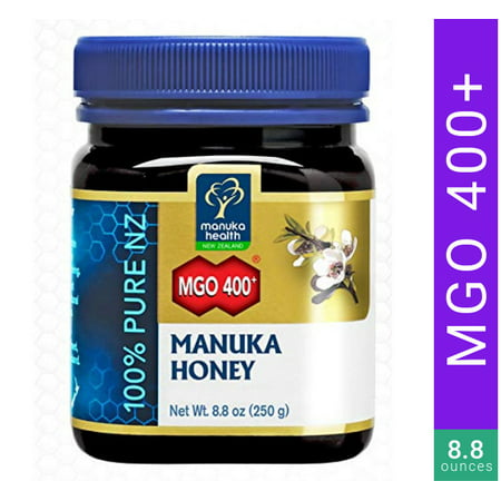 Manuka Health Honey MGO 400 Manuka Honey from New Zealand 8.75 Ounce to 8.8 Ounce (250