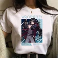 thumbnail image 1 of Women's Genshin Impact Short Sleeve T-Shirt Round Neck Regular Fit Polyester, 1 of 10