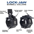 thumbnail image 2 of Collier de Barre Lock-Jaw PRO 2 - Pince de Barre à Dégagement Rapide, 2 of 5