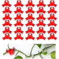 thumbnail image 1 of 30pcs Low-stress Training Clips For Climbing Plants, Lst Plant Bender Stem Trainer Adjustable 90 Deg--Red, 1 of 5