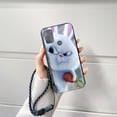 thumbnail image 3 of Funda para motorola Moto G20 G30 G50 G60 G100 Panda Minions Doraemon con correa, 3 of 3