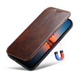 thumbnail image 3 of Allytechgroup Anti-Scratch PU Leather Hard Shell Flip Cell Phone Case with Wallet Phone Case for Apple iPhone 17, Beige, 3 of 8