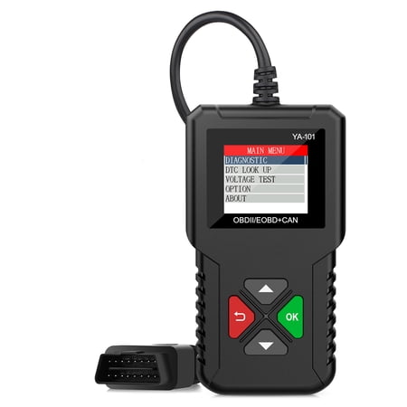 2023 Ver. OBD2 Scanner YA-101 Auto Code Reader for Check Engine Light,O2 Sensor,EVAP Test,On-Board Monitor Test,Smog Check,OBD2 Diagnostic Scan Tool for All OBD2 Cars Since 1996-Upgrade Version