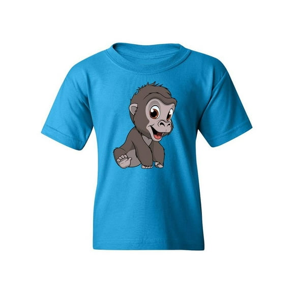 Cute Baby Gorilla T-Shirt Juniors -Image by Shutterstock, Small