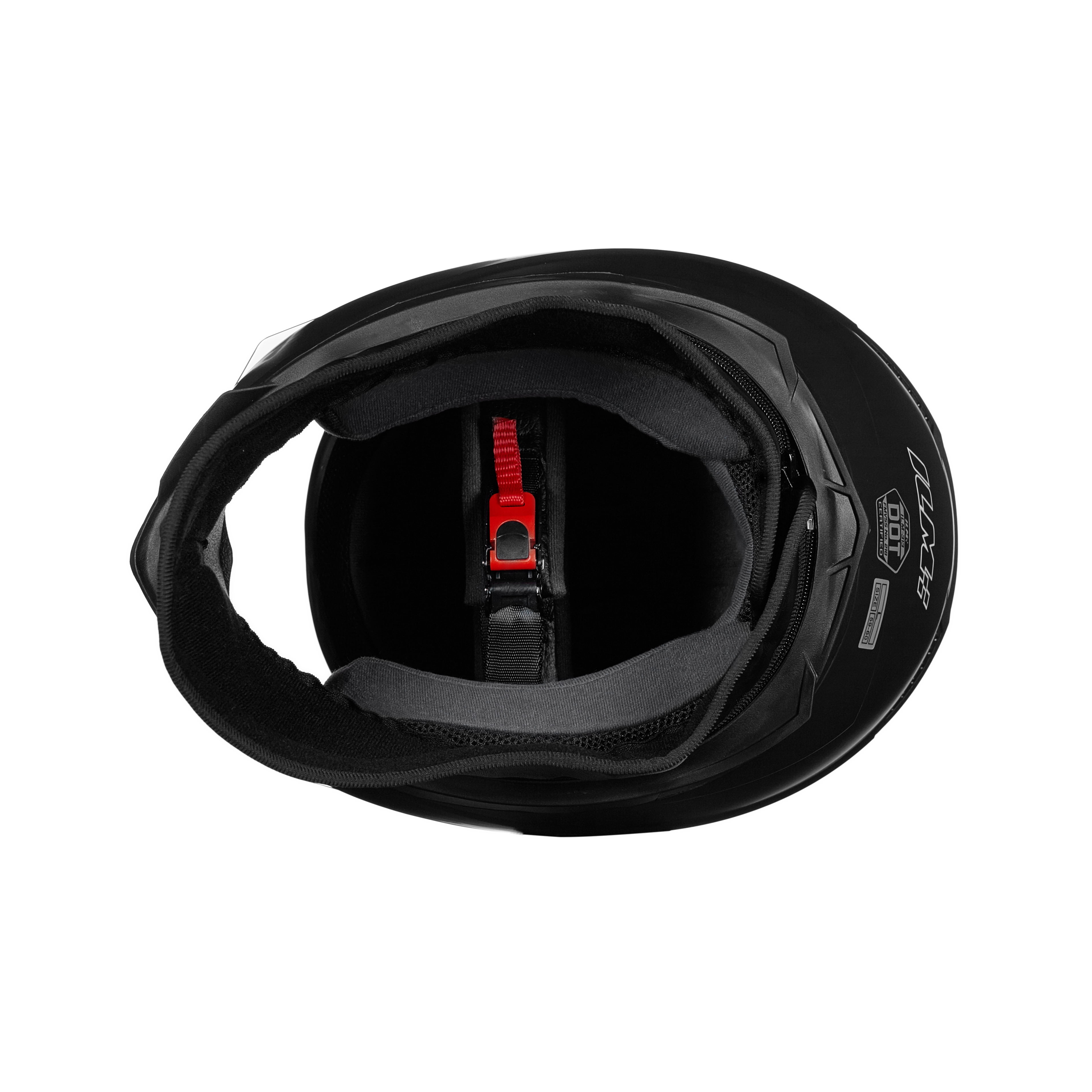ILM Full Face Motorcycle Street Bike Helmet with Removable Winter Neck Scarf + 2 Visors DOT Model-JK313