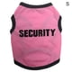 thumbnail image 5 of Methold Chaqueta grande para perros, ropa para mascotas, abrigo de algodón con estampado de animales, ropa de animales sin mangas para perros pequeños Ropa para mascotas borde rosa y negro S Methold PT000364-07, 5 of 6