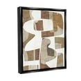 thumbnail image 4 of Stupell Industries Wavy Southwestern Shapes Abstract Painting Black Floater Framed Canvas Art Print Wall Art, 17 x 21, 4 of 10