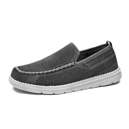 

Bruno Marc Men s Casual Stretch Slip-on Loafers Comfortable Breathable Shoes BLS213 BLACK Size 9
