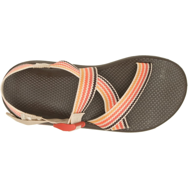NEW Chaco ZCloud Men\'s Sandals Size 8 Wide Strap Brown Orange Beige Men main image 3