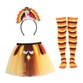 thumbnail image 4 of Conjunto de disfraz de de Acción de , novedoso, falda tutú, calcetines, diadema para espectáculo en escenario, 4 of 10