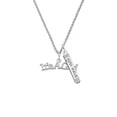 thumbnail image 2 of Delight Jewelry Silvertone Large ''It's a Girl'' Silvertone Live the Life You Have Imagined Bar Charm Necklace, 23", 2 of 4