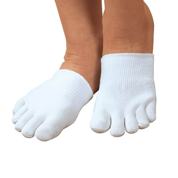 Silver Steps Closed Toe Gel Socks