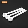thumbnail image 3 of Unique Bargains 30Pack 500 Milligram Teaspoon Micro Scoops Mini Measuring Spoons, White, 3 of 7