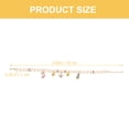 thumbnail image 2 of IBASETOY Kitten Bell Collar Adjustable for Daily Wear Plastic Golden 1Pack, 2 of 8