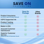 Save On Postage Ink Compatible ININK67HC Quadient Neopost Compatible Ink Cartridge - High Capacity for in Series 600/700/750 Mailing Machine Bases