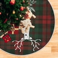 thumbnail image 5 of GZHJMY Christmas Christmas Tree Skirt Home Decoration Large Round Christmas Tree Skirt for Holiday Party Home Christmas Day Ornaments, 35.4", 5 of 6
