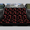 thumbnail image 3 of Psesaysky Cherry Print Design Non-Slip Car Rear Seat Covers for Automotive Car Interior, Comfortable Car Back Seat Covers Stretch Rear Bench Seat Cover, 3 of 7