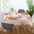 thumbnail image 6 of 54x54 Inch Tablecloth Polyester Square Tablecloth for Home Kitchen Dinner Decor Cute Baby Chicks, 6 of 9